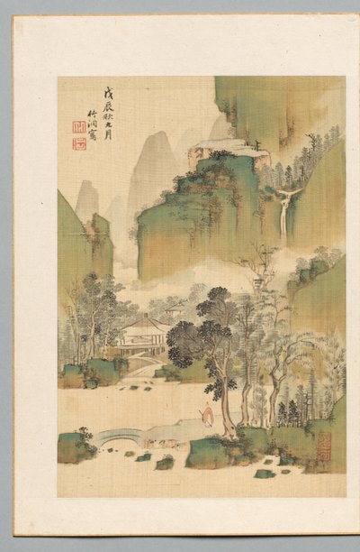 Landskap, 1808. av Chikuto Nakabayashi
