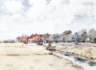 Kanalscene av Childe Frederick Hassam