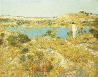 Dunebasseng av Childe Frederick Hassam