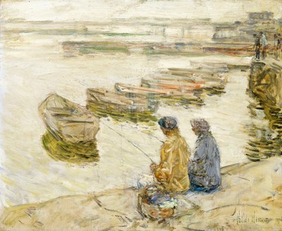 Fiske av Childe Frederick Hassam