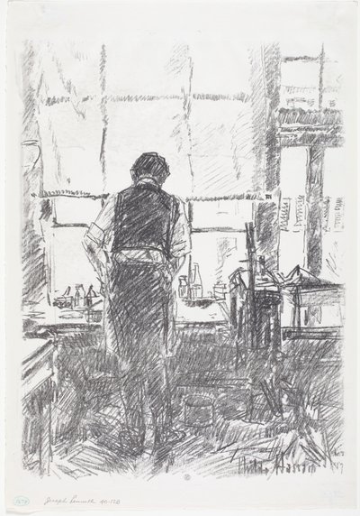 Joseph Pennell av Childe Frederick Hassam