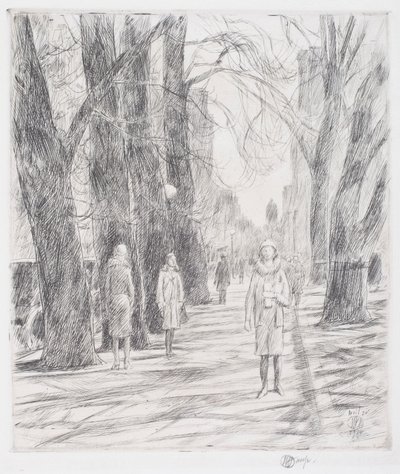 Lafayette Square, Washington av Childe Frederick Hassam