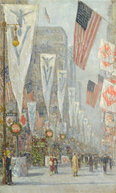 mai 1919, kl. 9.30 av Childe Frederick Hassam