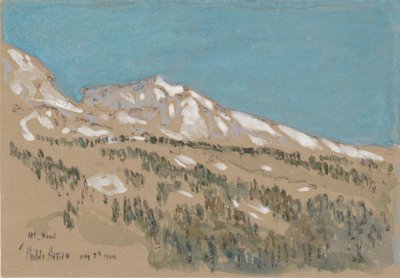 Mt. Hood av Childe Frederick Hassam