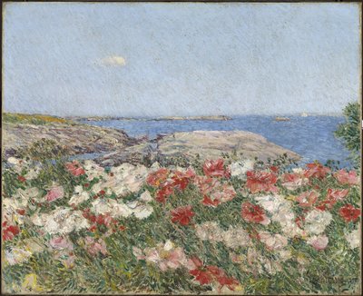 Valmuer på Isles of Shoals av Childe Frederick Hassam