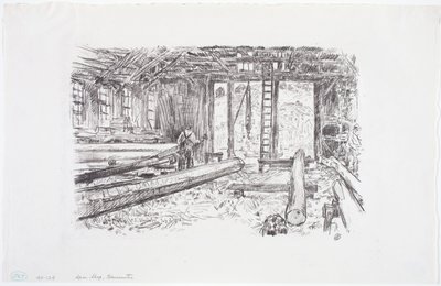Spar Shop, Gloucester av Childe Frederick Hassam