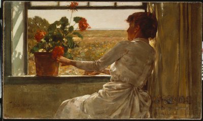 Sommerkveld av Childe Frederick Hassam