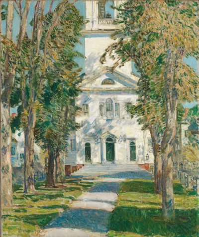 Kirken i Gloucester av Childe Frederick Hassam