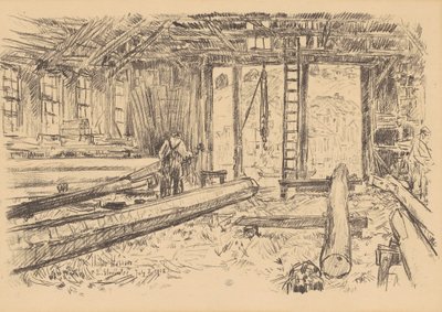 Spar-butikken, Gloucester av Childe Frederick Hassam