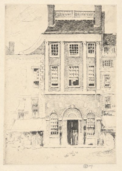 Athenaeum av Childe Hassam