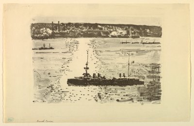 Fransk krysser av Childe Hassam