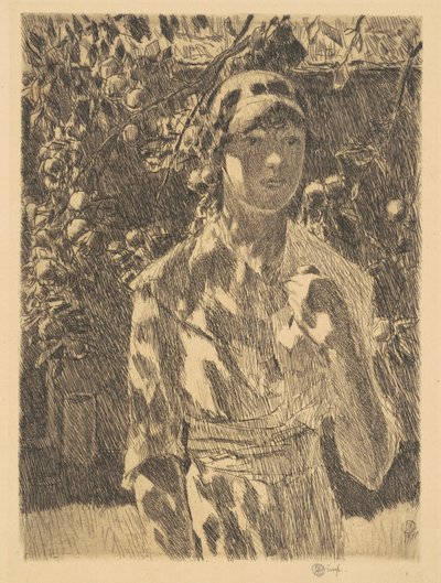 Helen Burke av Childe Hassam