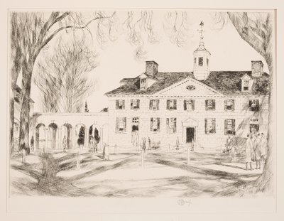 Mt. Vernon, 1925 av Childe Hassam