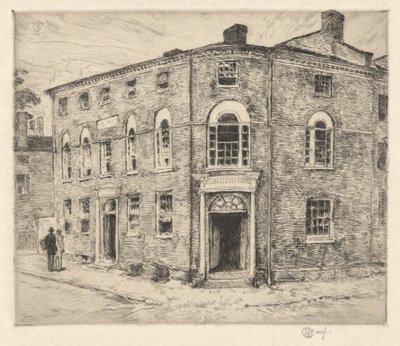 Old Custom House, Portsmouth, 1915 av Childe Hassam