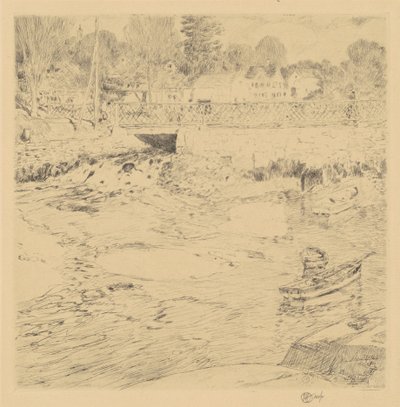 Gammel blonde av Childe Hassam