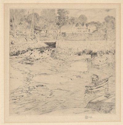 Gammel blonde av Childe Hassam