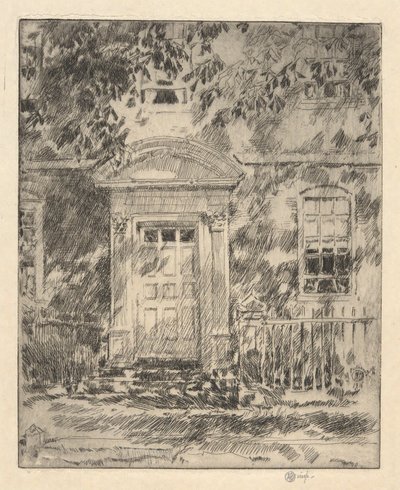 Portsmouth Doorway, 1916 av Childe Hassam