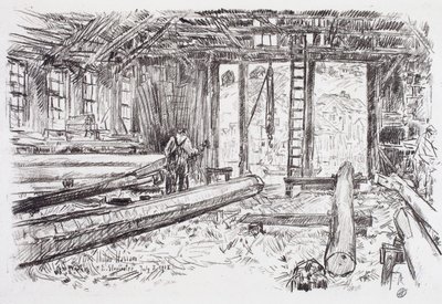 Spar-butikk, Gloucester av Childe Hassam