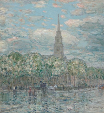St. Mark av Childe Hassam