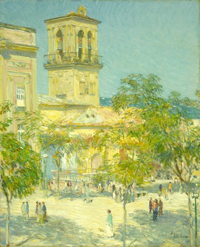 Street of the Great Captain, Córdoba av Childe Hassam