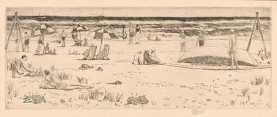 The Beach Club, Easthampton av Childe Hassam