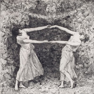 Laurbærdansen av Childe Hassam