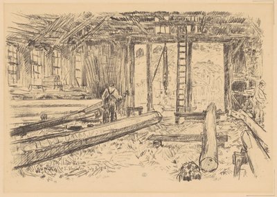 Spar-butikken, Gloucester av Childe Hassam