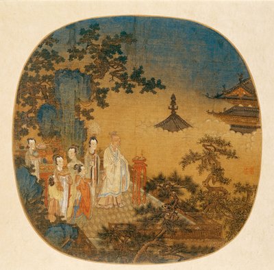Røkelsesseremoni, 1300-tallet. av Chinese Master.