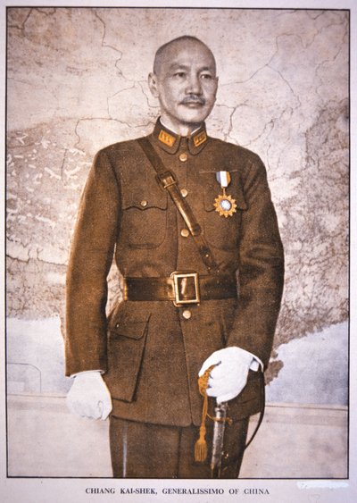 Generalissimo Chiang Kai-shek (bilde) av Chinese Photographer