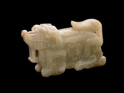 Dyreliggende, 1700-1800 av Chinese School
