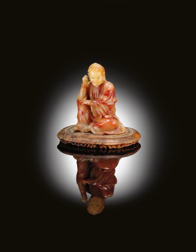 Figure of a Luohan av Chinese School