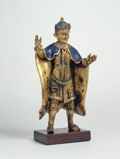 Utlending med utstrakte armer (cloisonne-emalje) av Chinese School