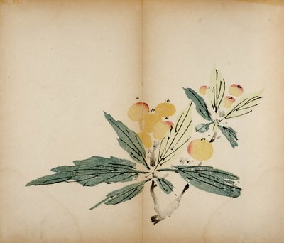 Ti Bamboo Studio Prints, 1643 (treblokk) av Chinese School