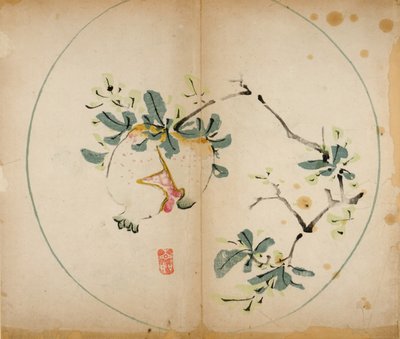 Ti Bamboo Studio Prints, 1643 (treblokk) av Chinese School