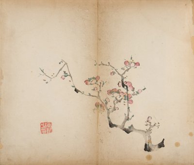 Ti Bamboo Studio Prints, 1643 (treblokk) av Chinese School