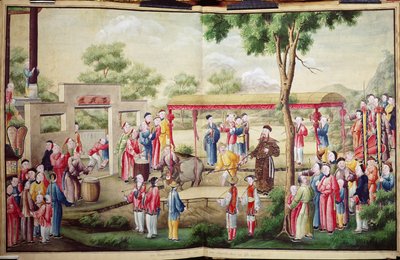 Pløyefestivalen i Kina (wc på papir) av Chinese School