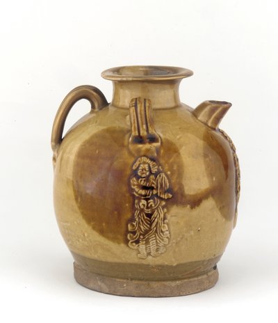 Wajiaping ware ewer, 9. århundre av Chinese School