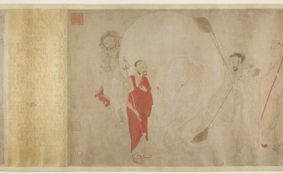 Vasking av den hvite elefanten, Ming-dynastiet av Chinese School