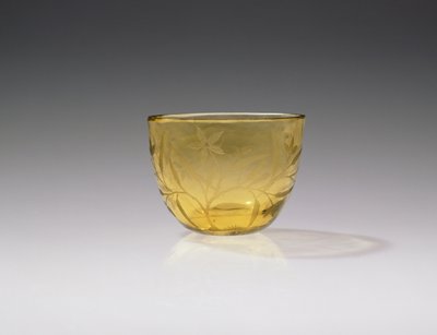 Vinbeger, Yongzheng-periode, 1723-35 (gult glass) av Chinese School