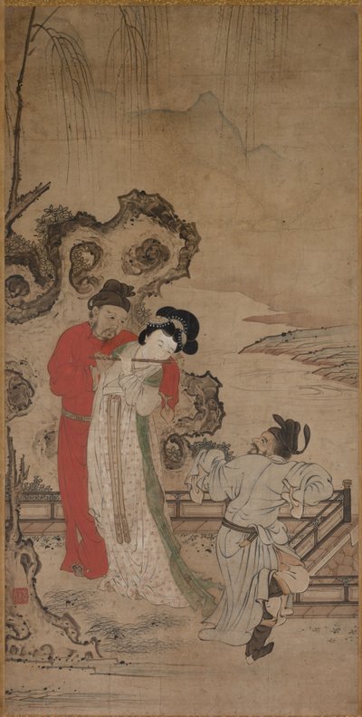Emperor Minghuang Teaching Yang Gueifei to Play the Flute, late 1400s-early 1500s.    1203002   no       norwegian Successfully Translated  Original: Naakte man met stok Translat: Naakte man met stok 1372497 no norwegian Successfully Translated Original: A av Choryusai