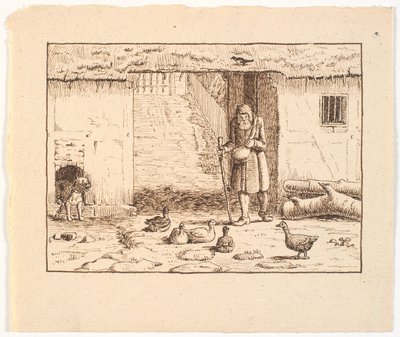 Illustrasjon for St. St. Blicher, De tre hellige aftener av Christen Dalsgaard