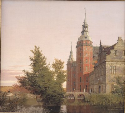 Frederiksborg Slott Sett fra Nordvest av Christen Købke