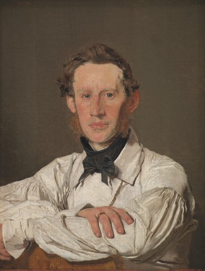 Portrett av Dyremaleren Christian Holm av Christen Købke