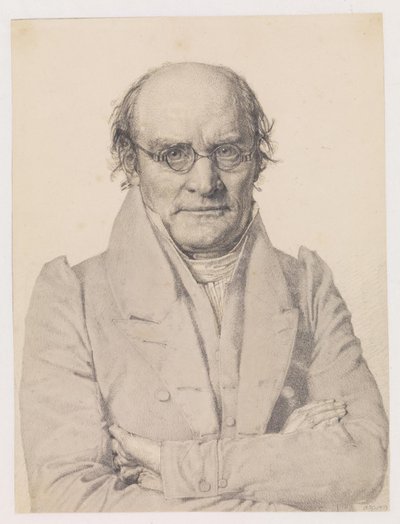 Portrett av professor Frederik Christian Sibbern av Christen Købke
