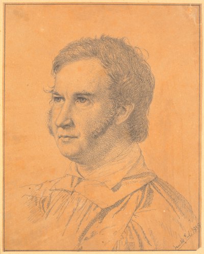 Portrett av Jacob Georg Købke (justisråd, stiftelsesfysiker i Nykøbing F.) av Christen Købke