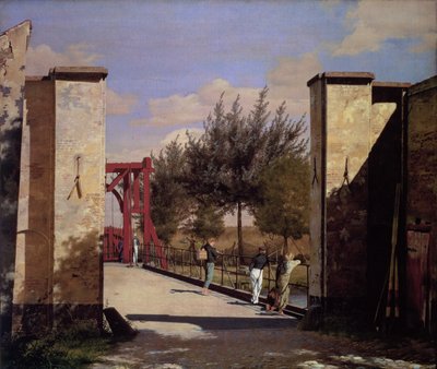 Den nordlige porten til citadellet, 1834 av Christen Schjellerup Kobke