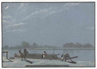 Ankomsten av den foreldreløse lekteren på Buiten Amstel (dagbok, 19. november) av Christiaan Andriessen