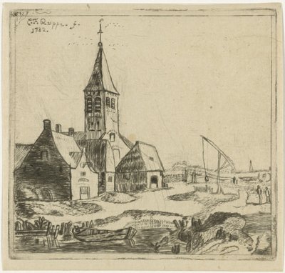 landsbykirke av Christiaan Friedrich Ruppe