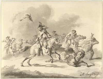 Flyktende ryttere av Christiaan Josi