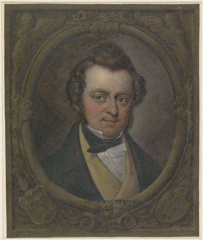 Selvportrett av Christiaan Kramm